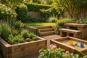 5 Easy Garden Projects Using Timber Sleepers to Transform Your Outdoor Space This Spring