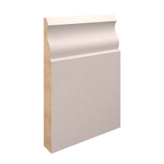 18mm x 144mm x 5.4m Primed MDF Ogee Skirting FSC® certified