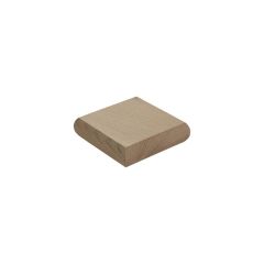 125mm x 125mm x 27mm Oak Flat Newel Cap
