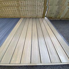 25.4mm x 135mm x 4800mm I-Series Composite Decking Starter Board Oak