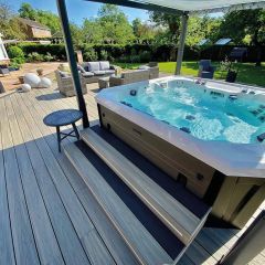 11mm x 72mm x 3600mm HD Deck Dual Composite Decking Fascia Antique