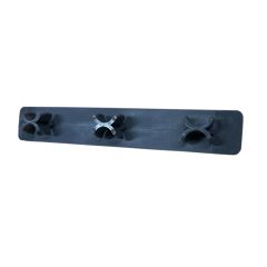 148mm x 24mm Verde Evolved Composite Decking End Cap Anthracite