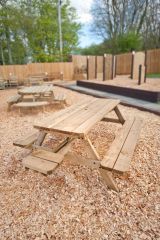 1.8m Classic Wooden Picnic Table