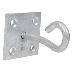 2" x 2" Hook on Plate, Galvanised