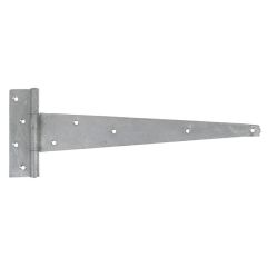 12" Weighty Scotch Tee Hinge, Galvanised