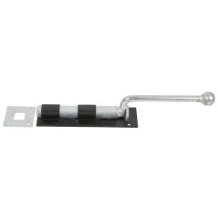 12" Monkey Tail Bolt, Black