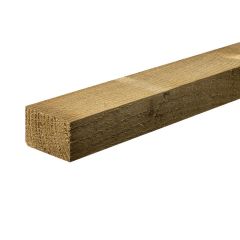 75mm x 47mm (3" x 2") Sawn Timber, Green Treated