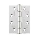 Polished Stainless Steel Grade 13 Ball Bearing Hinge - Pair and a Half