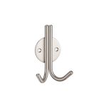 Satin Stainless Steel Double Robe Hook