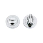 Polished Chrome Bathroom Turn and Release 50mm