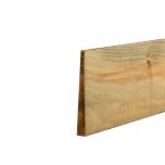 100mm x 22mm (4"x 1") Feather Edge Board, Green Treated