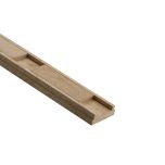 32mm x 63mm x 4.2m Oak Baserail