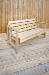 Fowey Reclined Bench