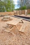 1.8m Classic Wooden Picnic Table