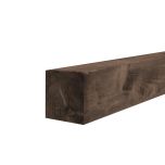 100mm x 100mm (4" x 4") Sawn Fence Post / Gate Post, Brown Treated