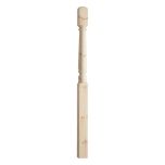 90mm x 90mm x 1.5m Pine Turned Newel Post
