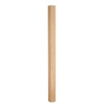 90mm x 90mm x 1.5m Oak Plain Newel Post