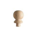 85mm x 85mm x 106mm Oak Ball Newel Cap