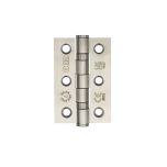 Satin Stainless Steel Door Hinge 75mm x 50mm x 2mm