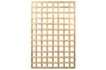 6ft x 4ft Heavy Duty Trellis Panel, Green Treated