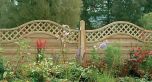 1.5m (5ft) Europa Prague Fence Panel