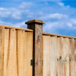 75mm x 75mm (3" x 3") Sawn Fence Post / Gate Post, Green Treated