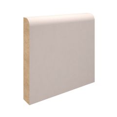 14.5mm x 94mm x 5.4m Primed MDF Pencil Round Skirting FSC® certified