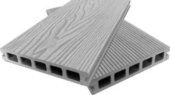 25mm x 148mm x 3600mm Verde Evolved Composite Decking Ash White