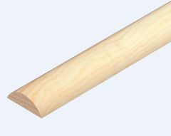 Pine Half Round Cover 12mm x 6mm x 2.4m