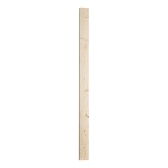 90mm x 45mm x 1.5m Pine Plain Half Newel Post