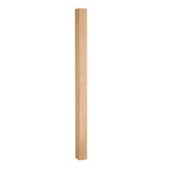 90mm x 90mm x 1.5m Oak Plain Newel Post