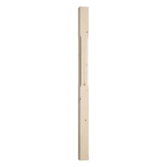 90mm x 90mm x 1.5m Pine Chamfered Newel Post