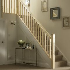 90mm x 45mm x 1.5m Pine Chamfered Half Newel Post
