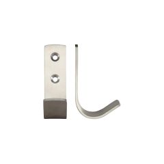 Satin Stainless Steel Single Coat Hook