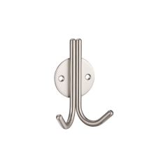 Satin Stainless Steel Double Robe Hook