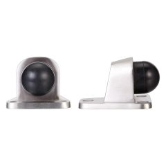 Satin Stainless Steel Floor Mounted Heavy Duty Door Stop