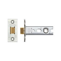 Satin Stainless Steel Tubular Latch (Knobs) Architectural 45* Travel 76mm
