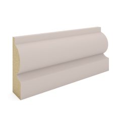 14.5mm x 44mm x 5.4m Primed MDF Torus Architrave 5.4m FSC® certified 