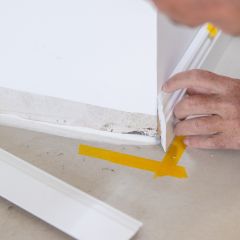 14.5mm x 119mm x 5.4m Primed MDF Ogee Skirting FSC® certified