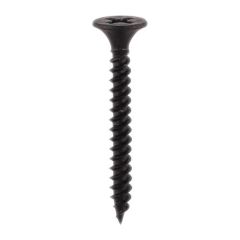 3.5mm x 60mm PH2 Black Drywall Screws, 500 Qty