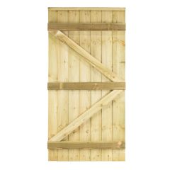 0.9 x 1.8m Feather Edge Gate