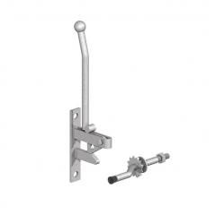 Heavy Duty Hunt-Type Lock Gate Catch, Galvanised